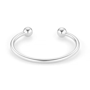 NU & MII Geo Silver Cuff