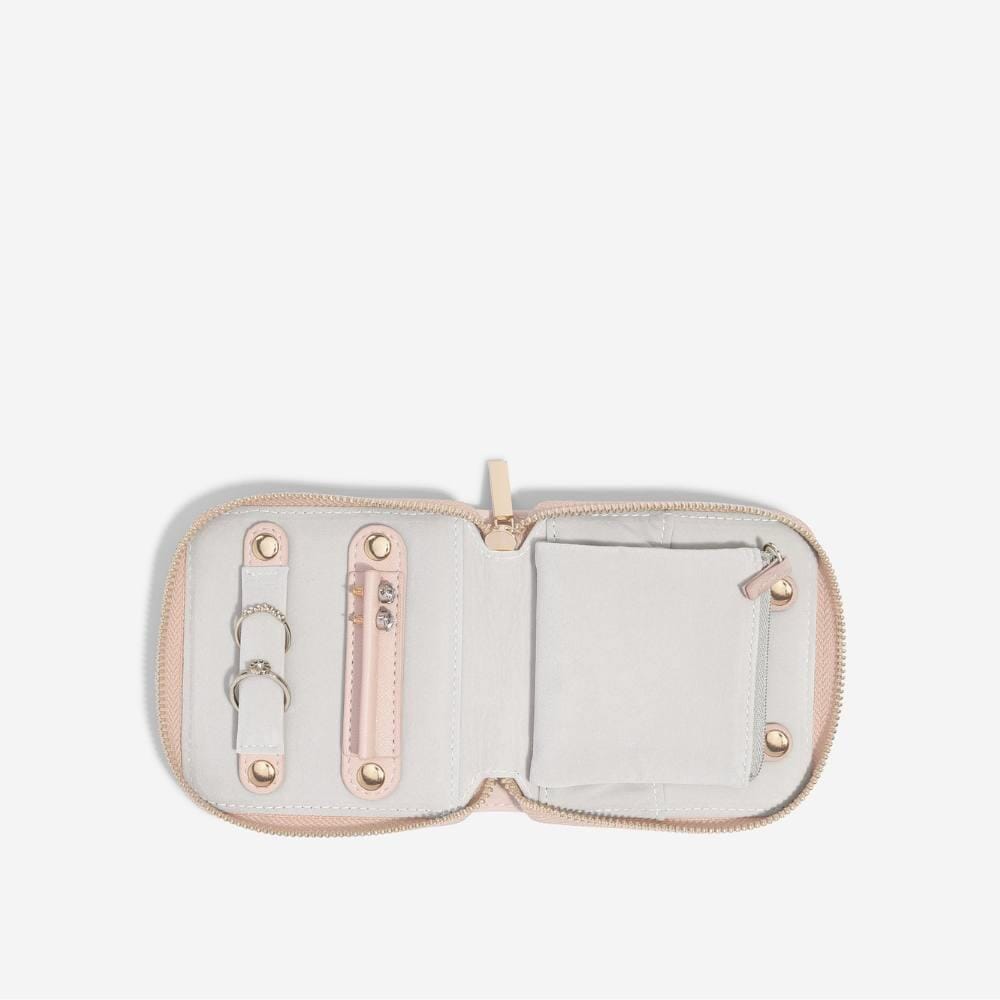 Stackers Compact Jewellery Roll – Blush Pink