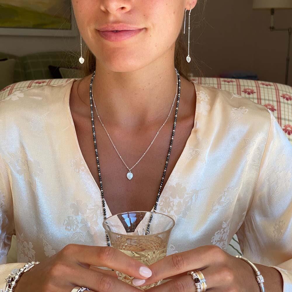 Outlet Empress Silver Earrings