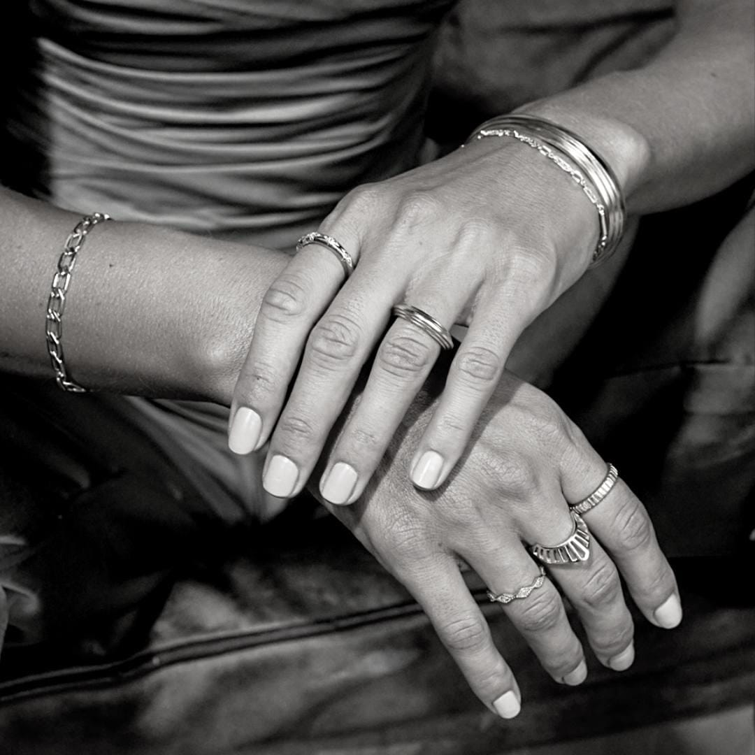 Outlet NU & MII Margarita Silver Ring
