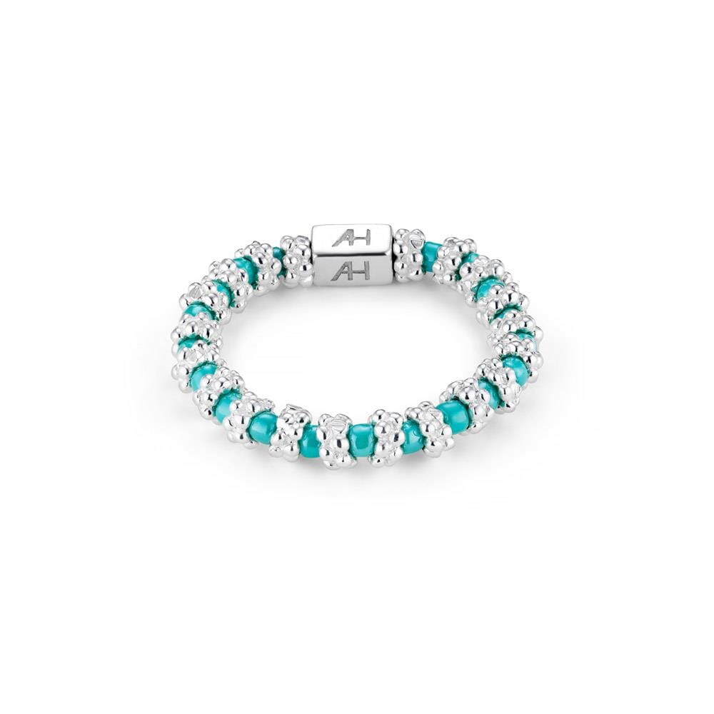 Boho Turquoise Ring Stack