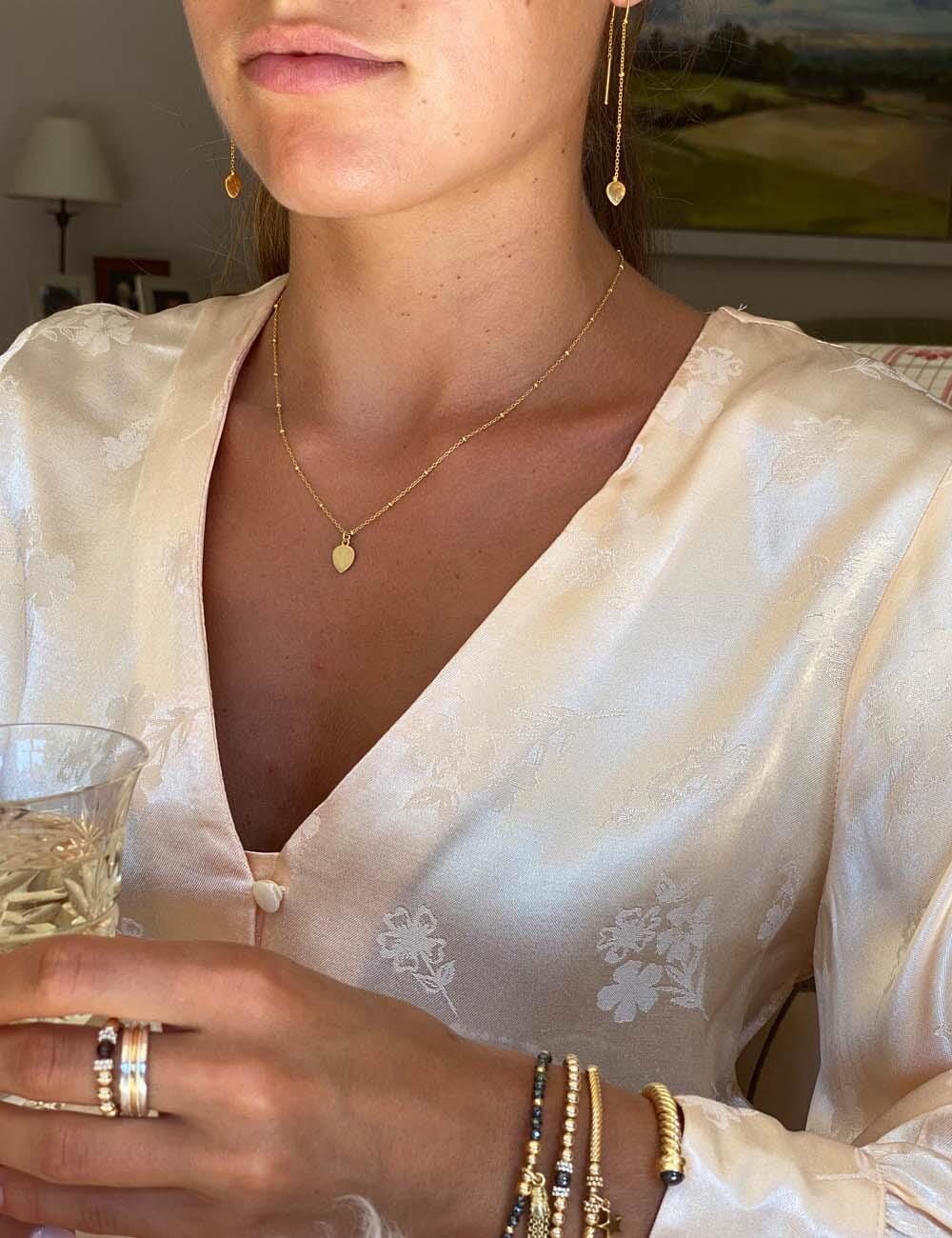Empress Gold Plated Earrings