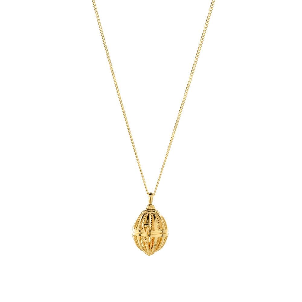 Keepsake Locket Gold Plated Necklace - Initials