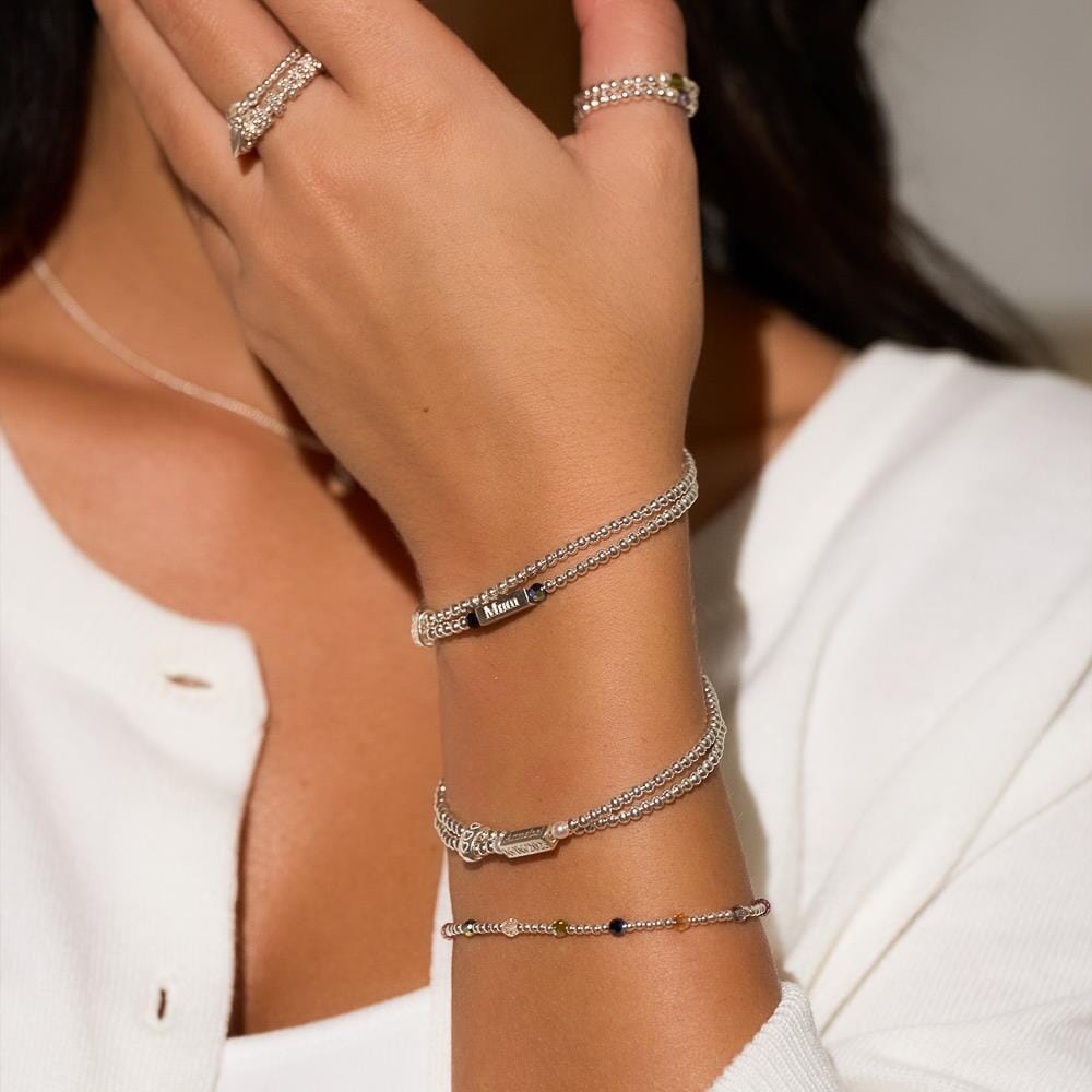 Winter Mirage Silver Bracelet