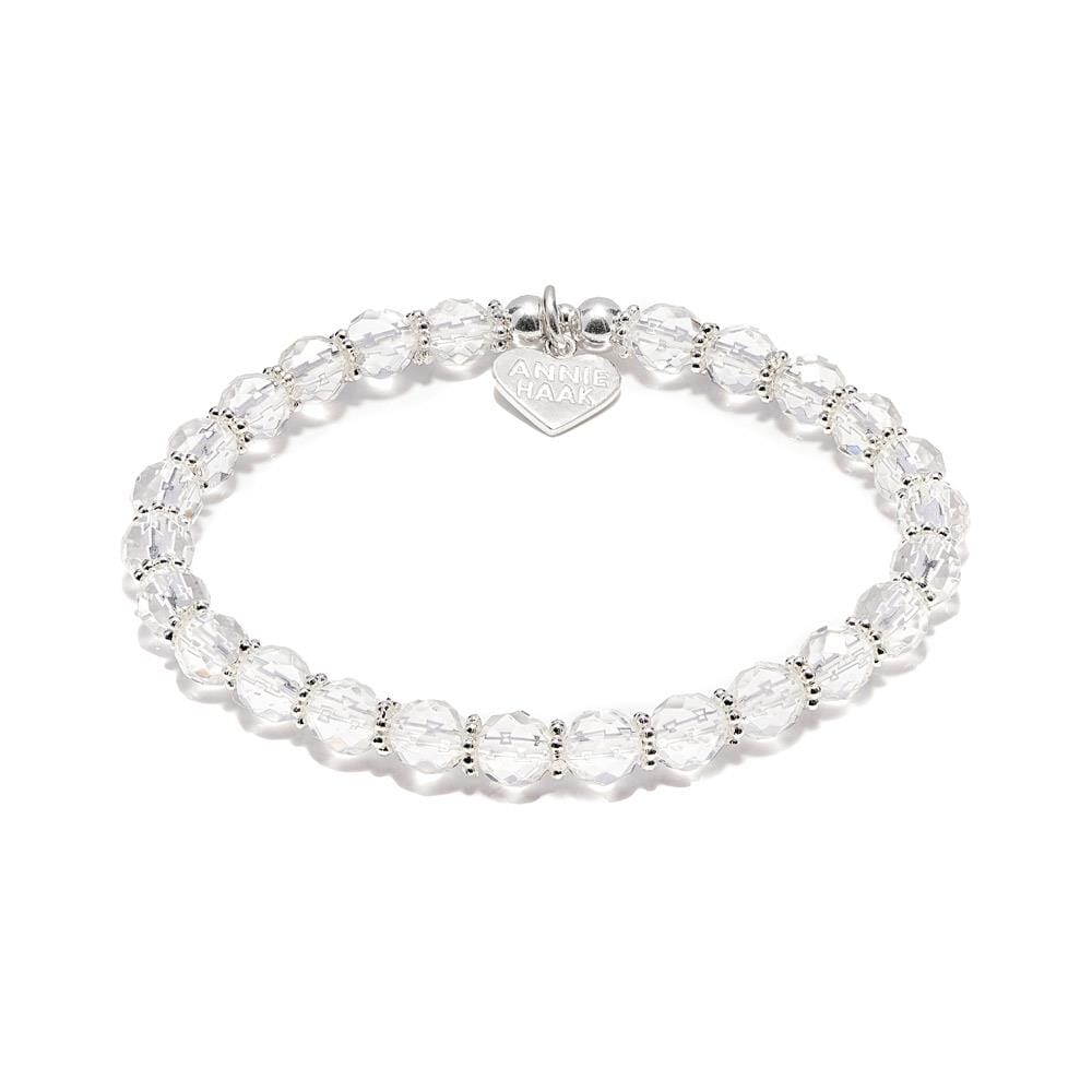 Silver bracelet 2025 with crystals