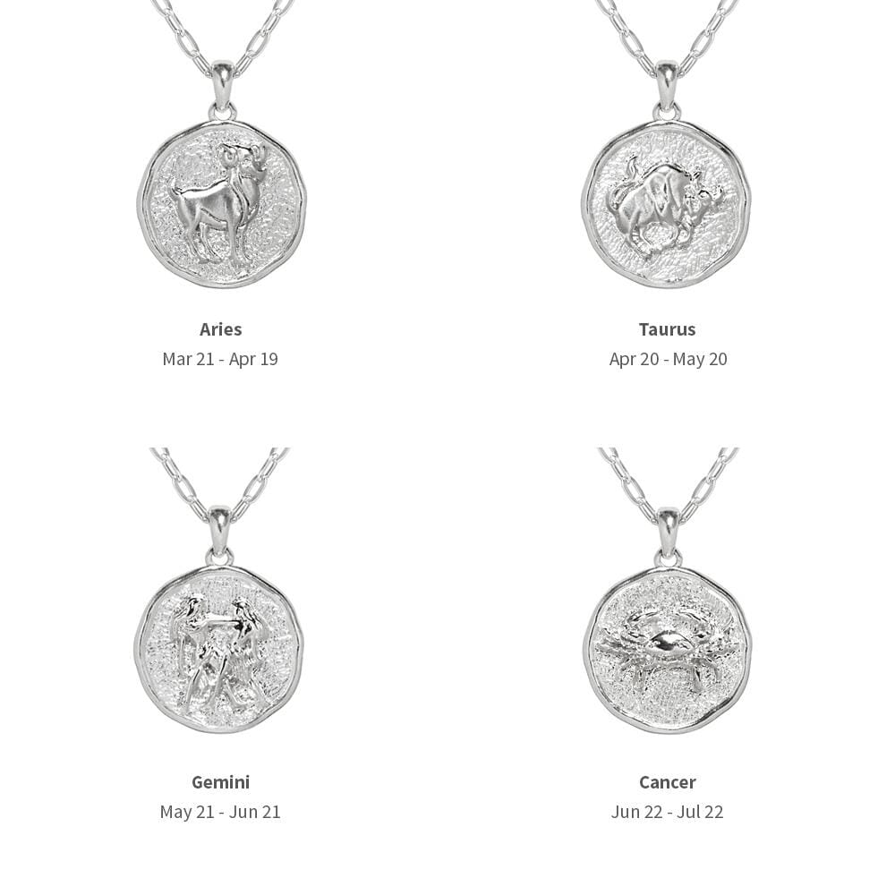 NU & MII Zodiac Silver Necklace