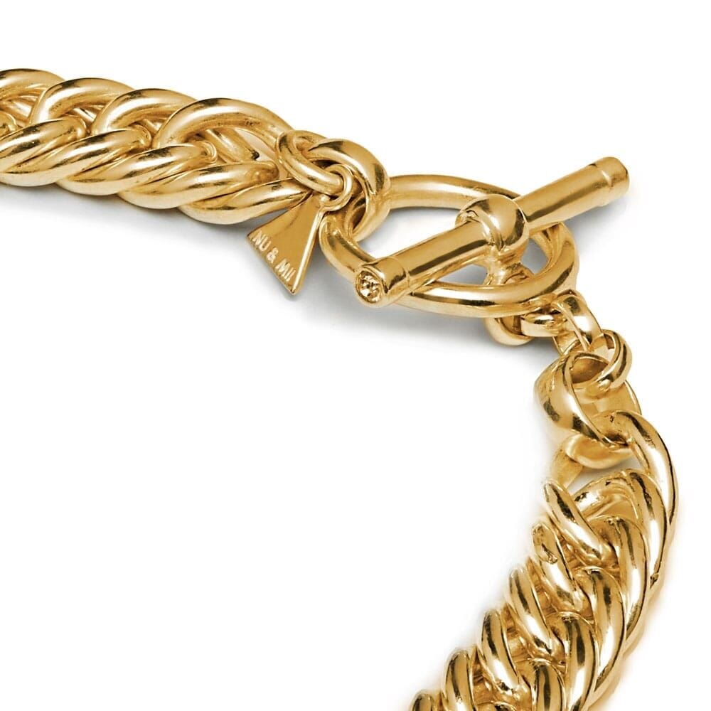 Outlet NU & MII Sienna Gold Necklace