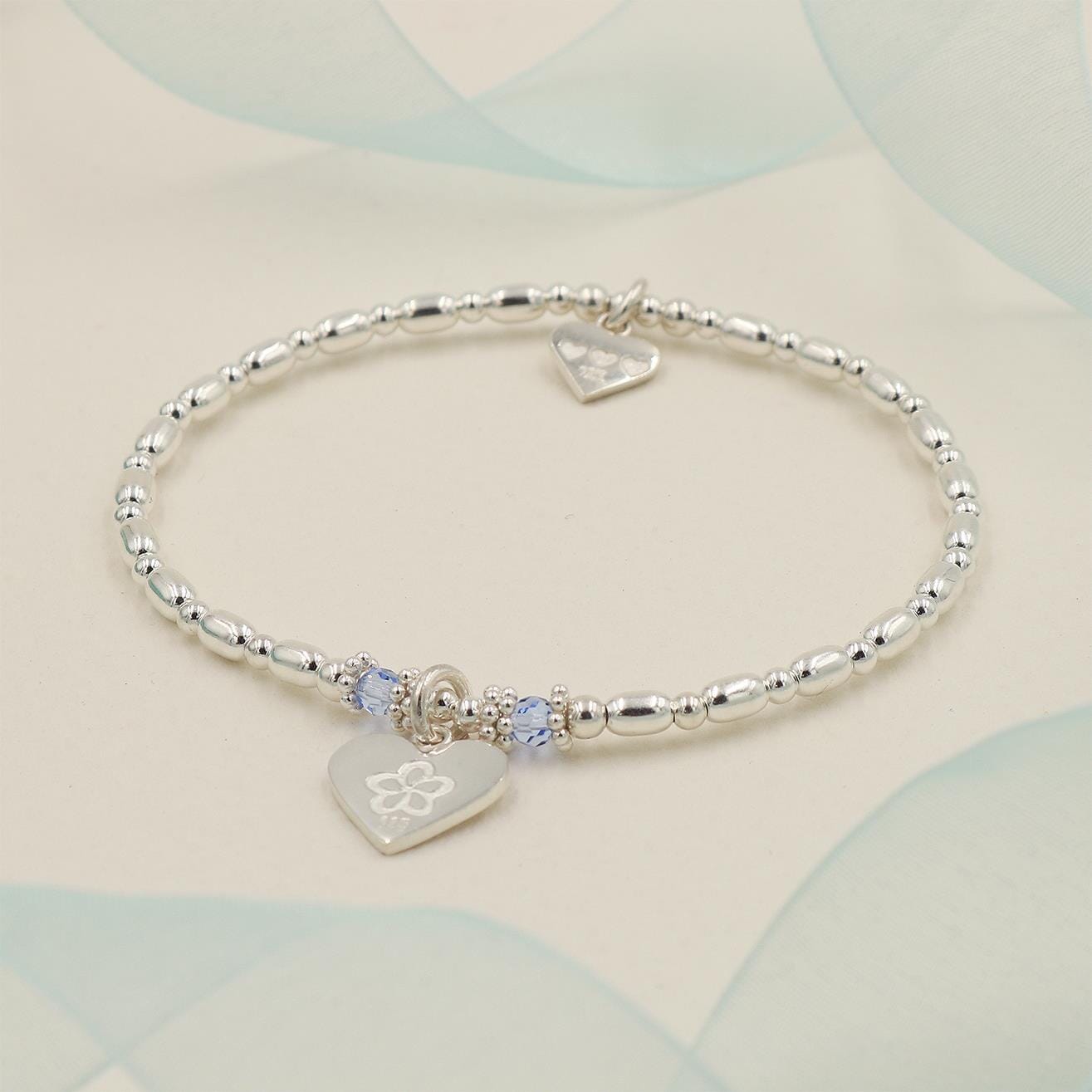 Dementia Support - Memories Matter Silver Charm Bracelet