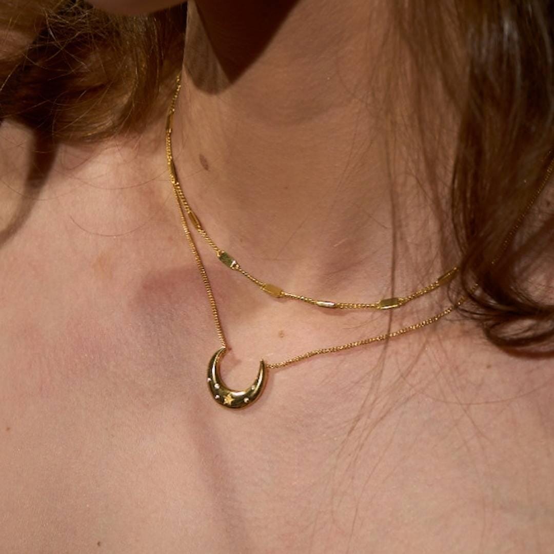 Outlet NU & MII Kamar Gold Plated Necklace
