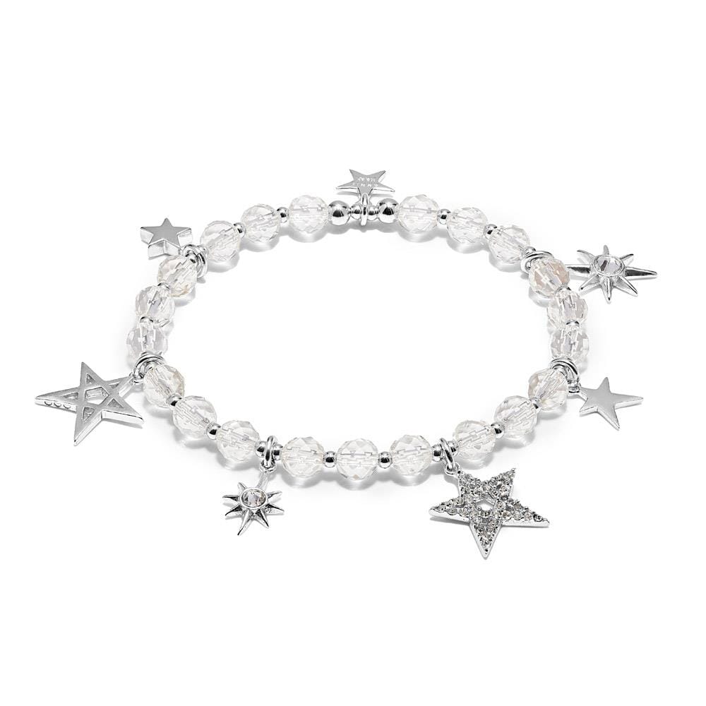 Star on sale bracelet silver