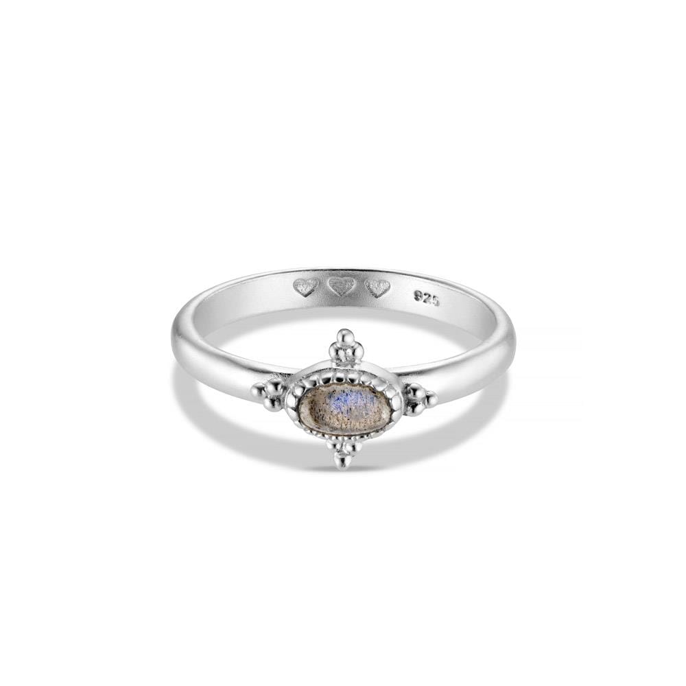 Labradorite Silver Ring