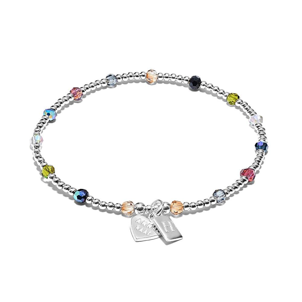 Personalised Winter Mirage Silver Bracelet