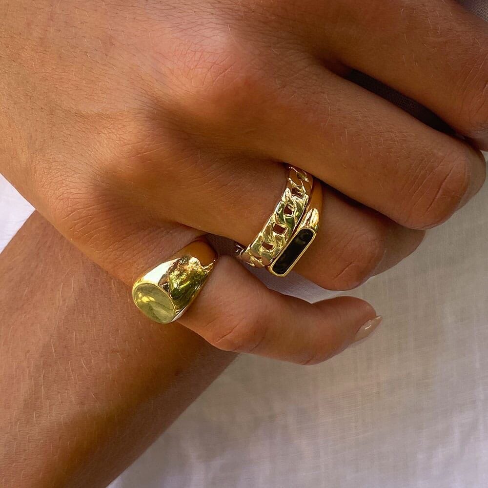 Outlet NU & MII Naomi Gold Ring
