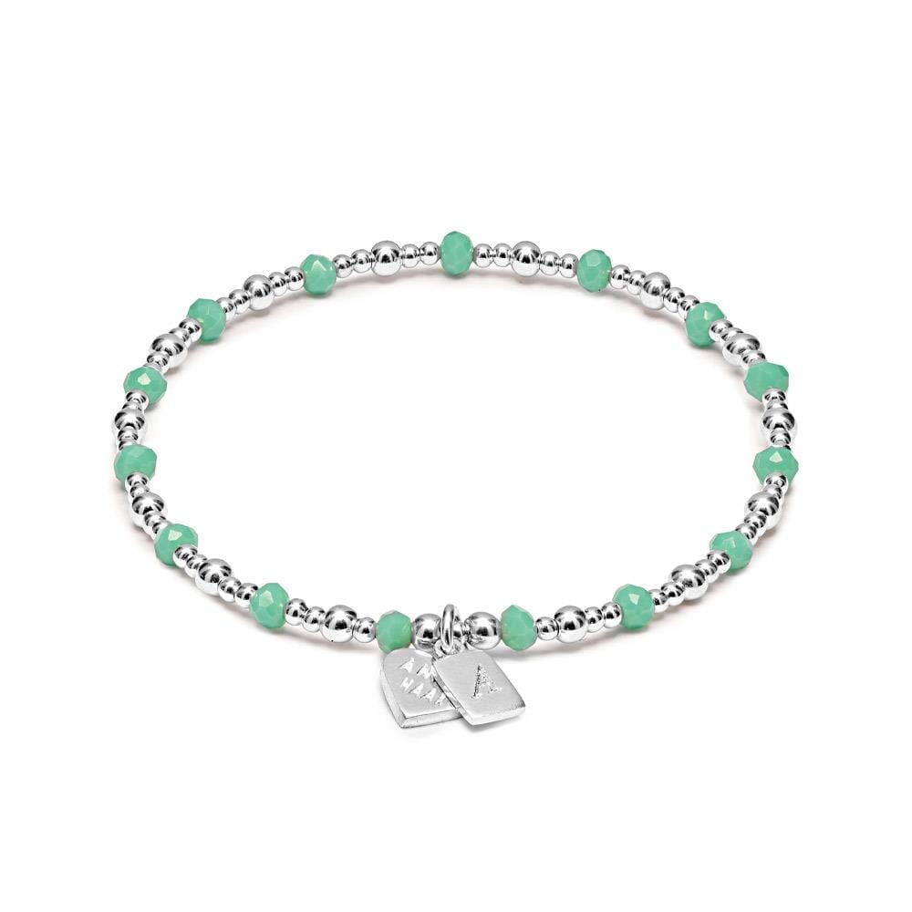 Seabloom Personalised Silver Bracelet