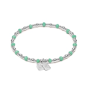 Seabloom Personalised Silver Bracelet