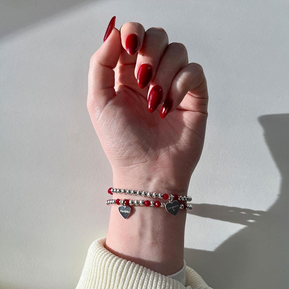 Outlet Gorgeous Valentine Silver Bracelet