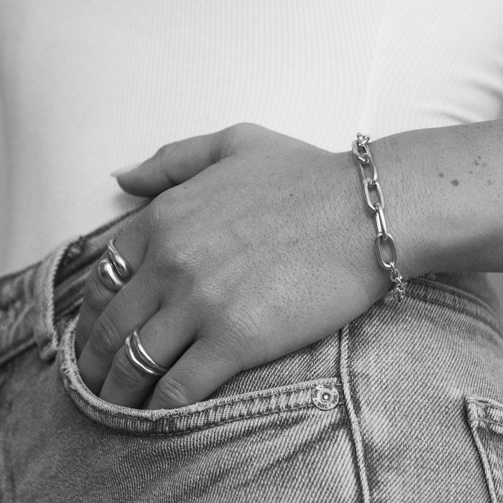Liv Bentley Hero Link Chain Silver Bracelet