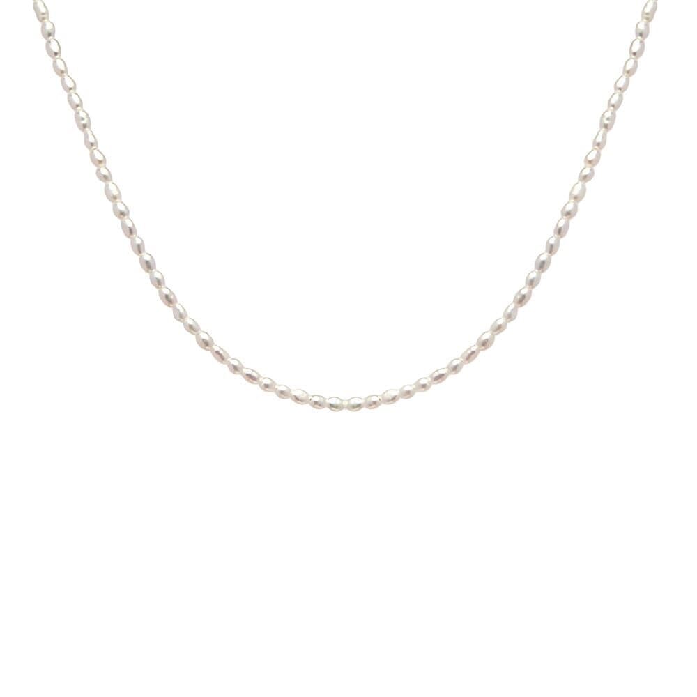 NU & MII Luella Pearl Gold Necklace