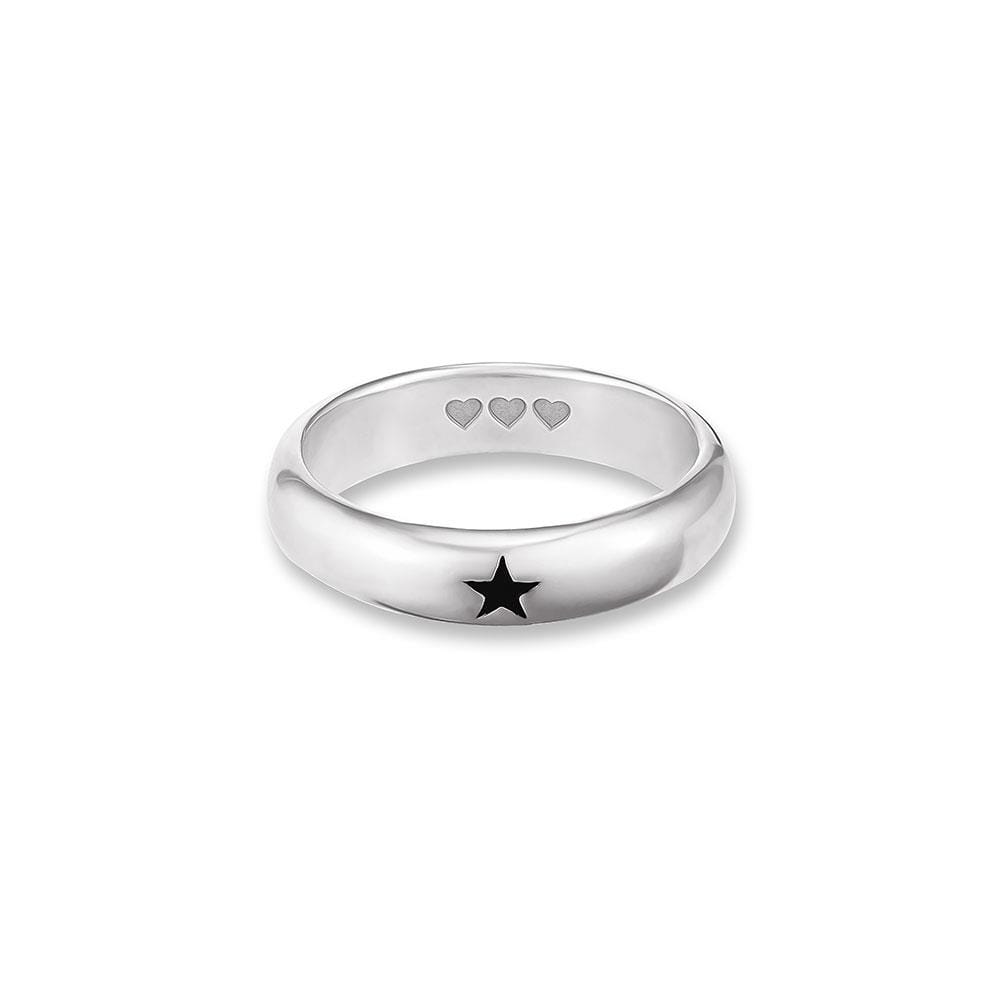 Rigel Personalised Silver Ring