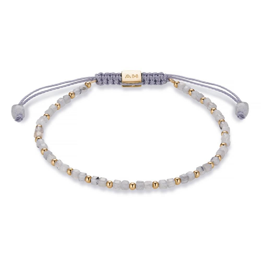 Image of Labradorite Gold Plated Friendship Bracelet