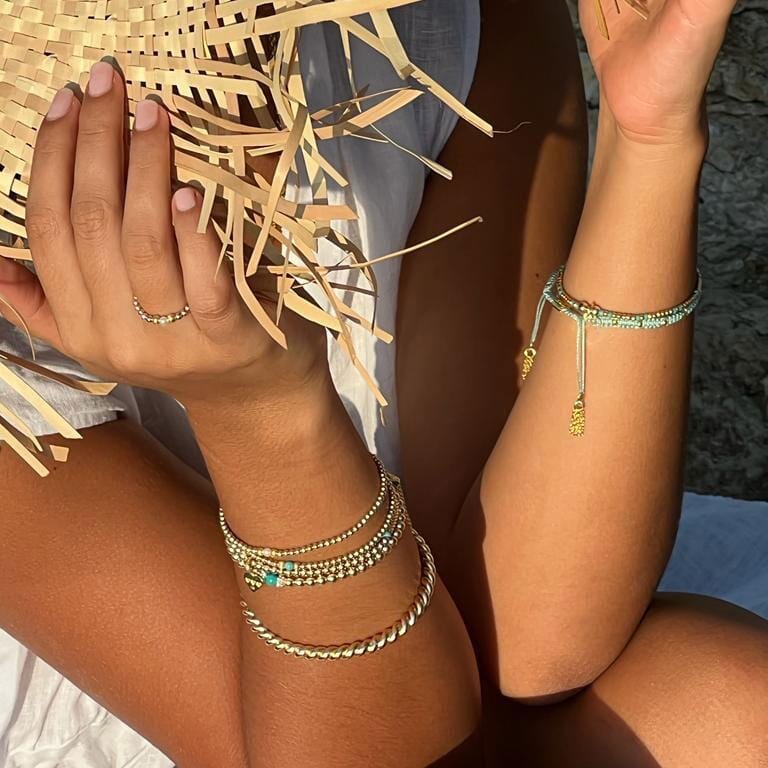 Seri Turquoise Gold Bracelet