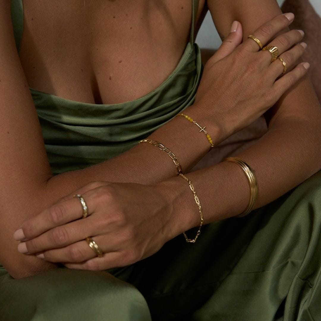 NU & MII Brooklyn Gold Bracelet