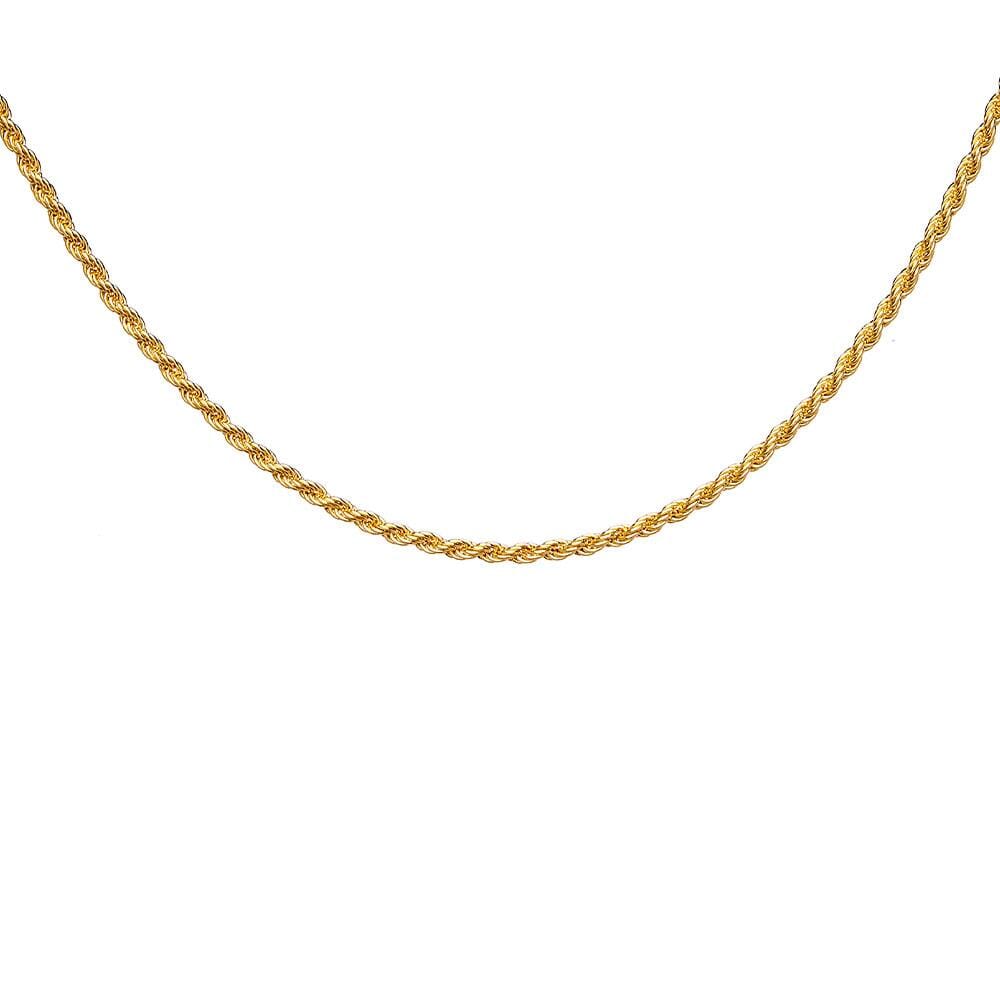 rope design gold chain