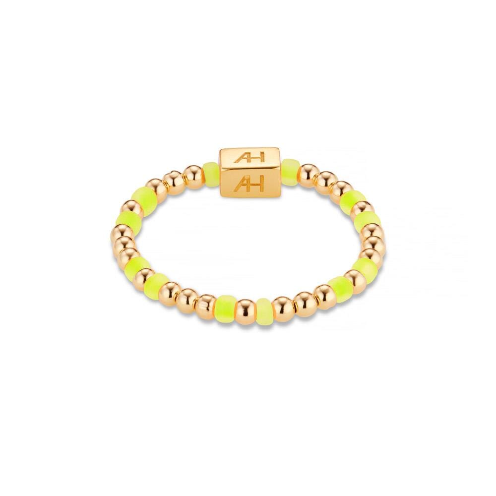 Serasi Neon Gold Pated Ring - Choice of Colour