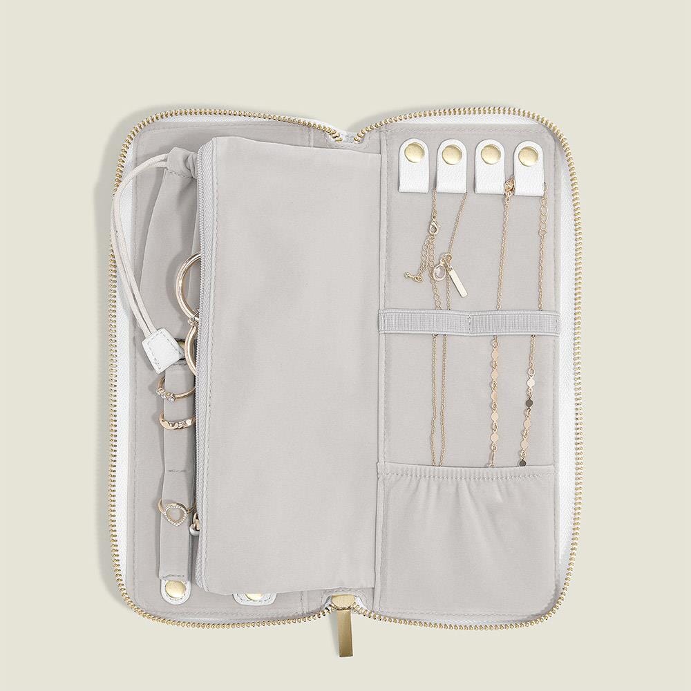 Stackers White Jewellery Roll