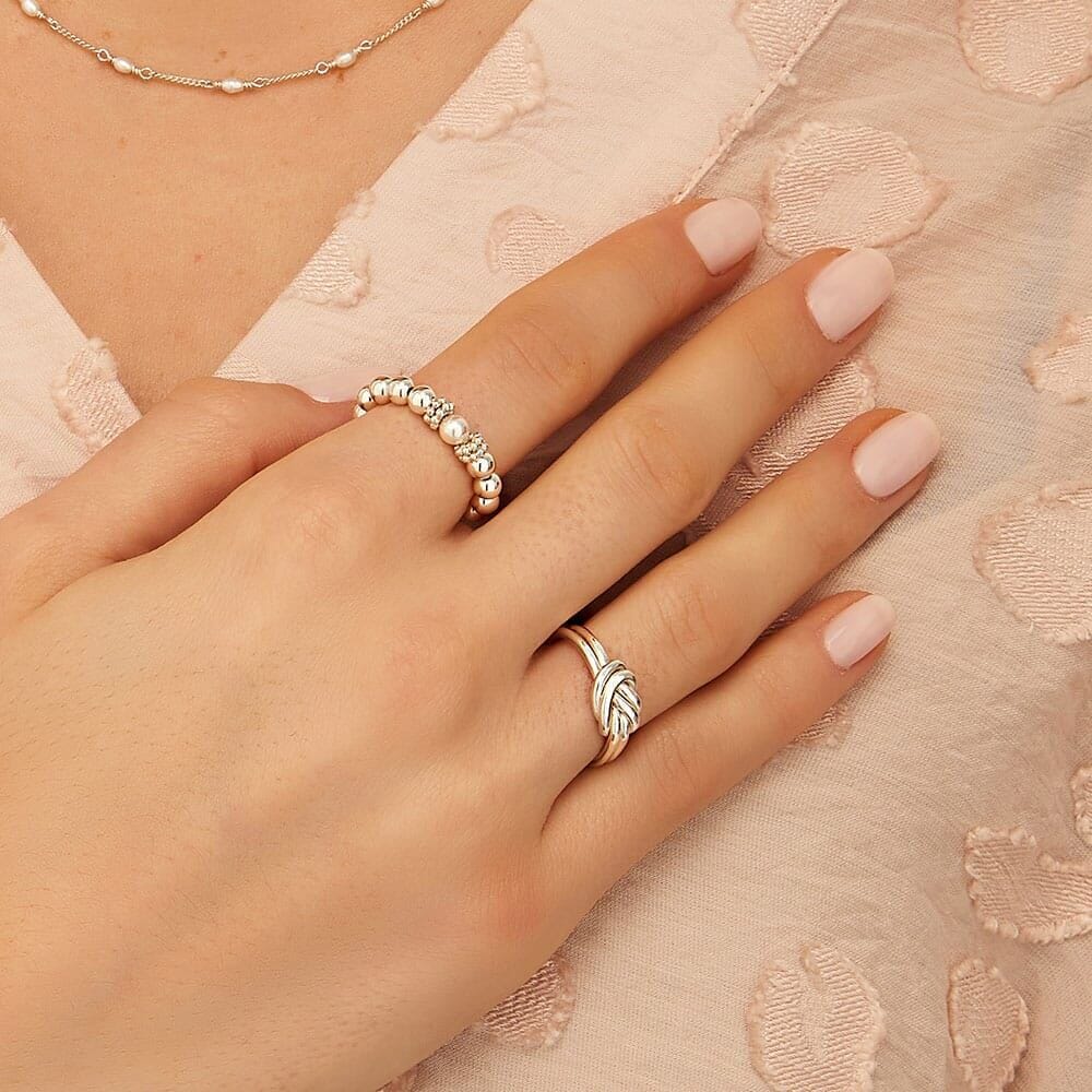 Seri Pearl Silver Ring