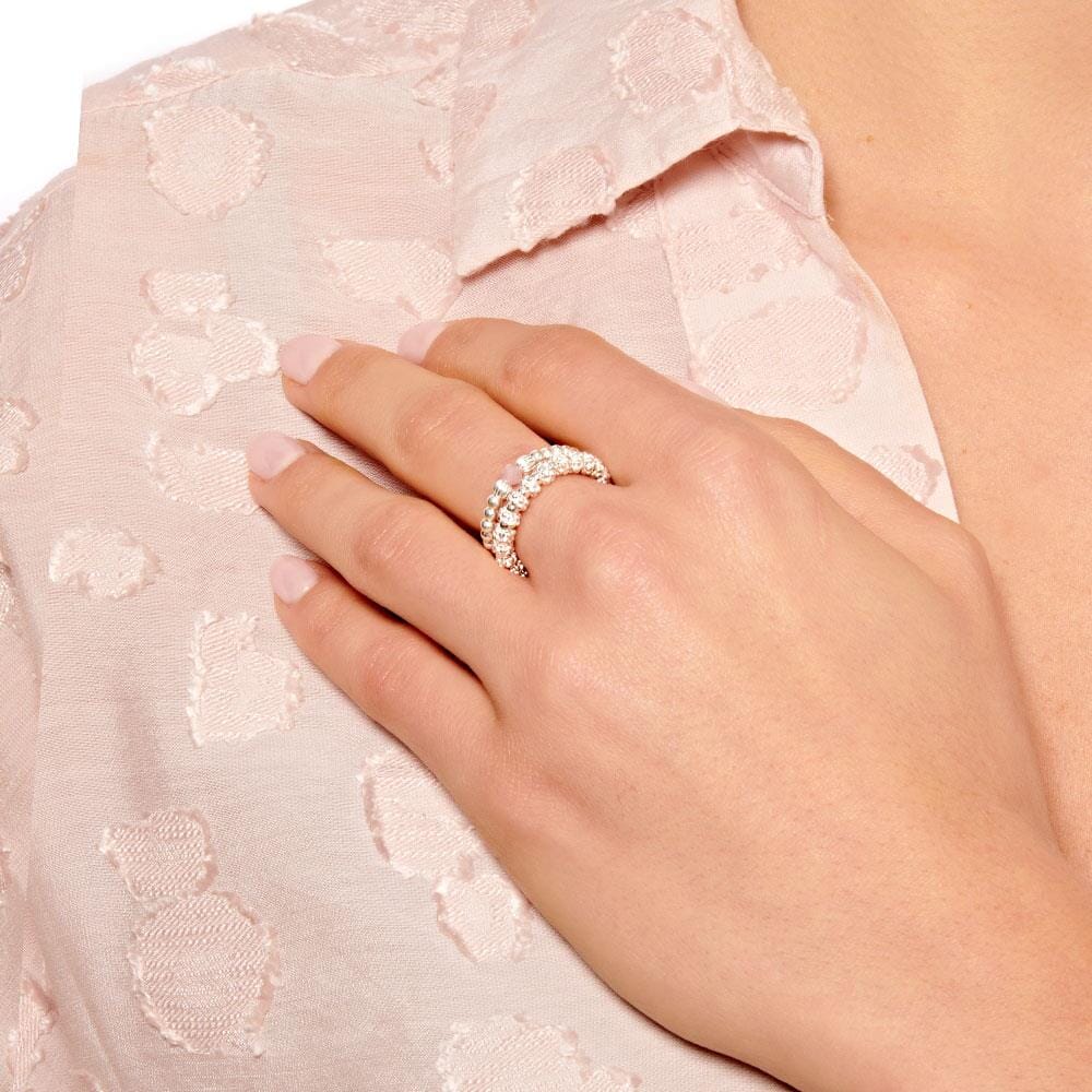 Alana Silver Ring Stack