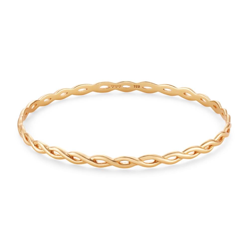 Serenity Gold Plated Bracelet Stack