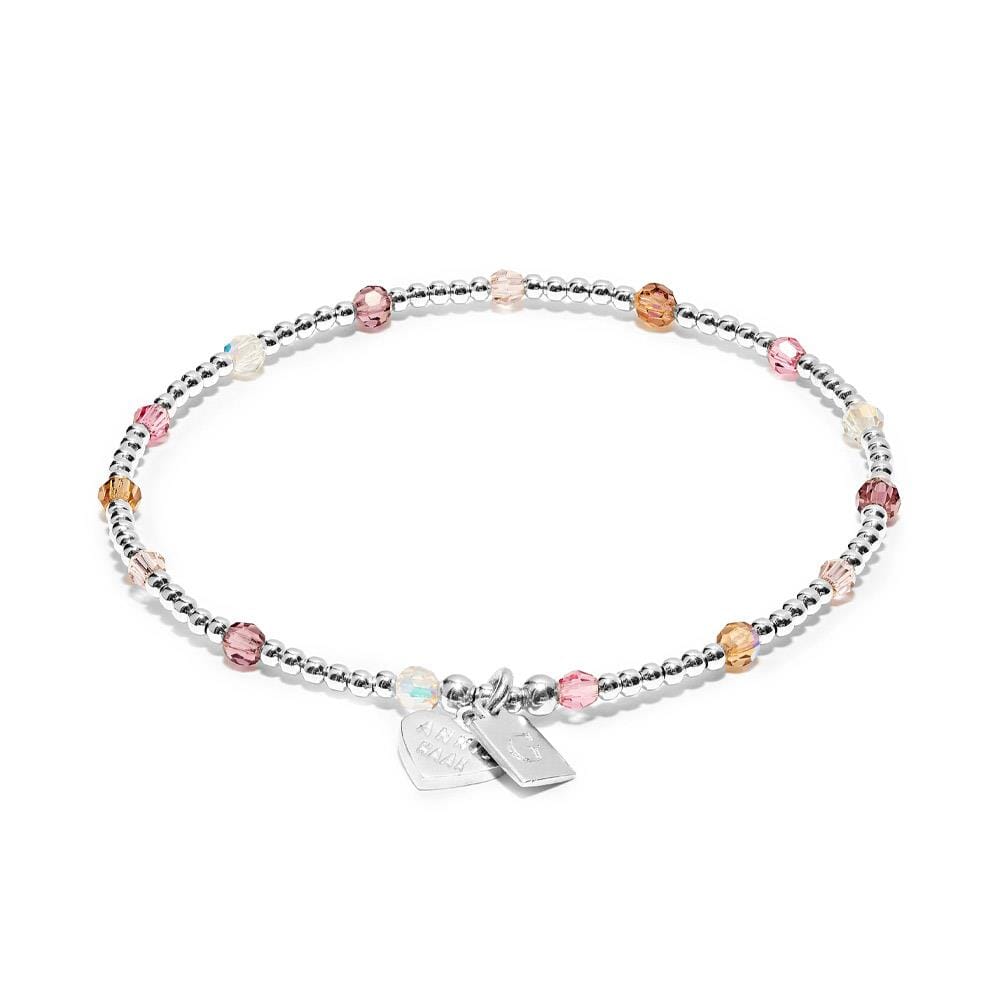 Personalised Blossom Mirage Silver Bracelet
