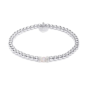 Seri Crystal Silver Bracelet