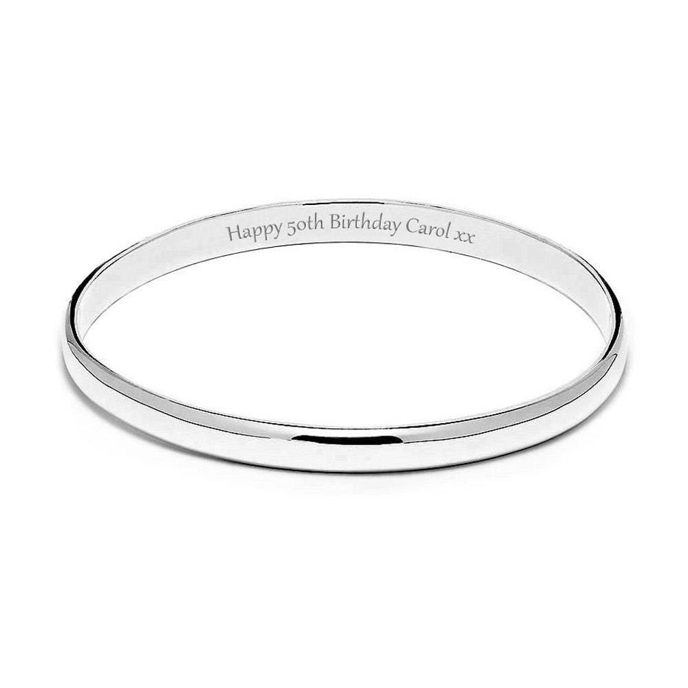 Annie Haak Rigel Personalised Silver Bangle