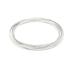 Outlet Trinity Silver Bangle