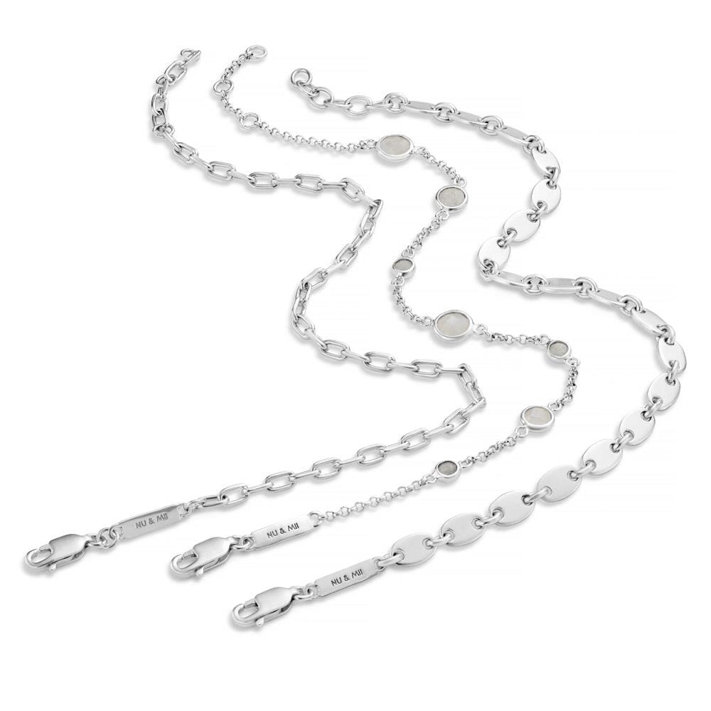 Liv Bentley Selene Silver Bracelet Stack