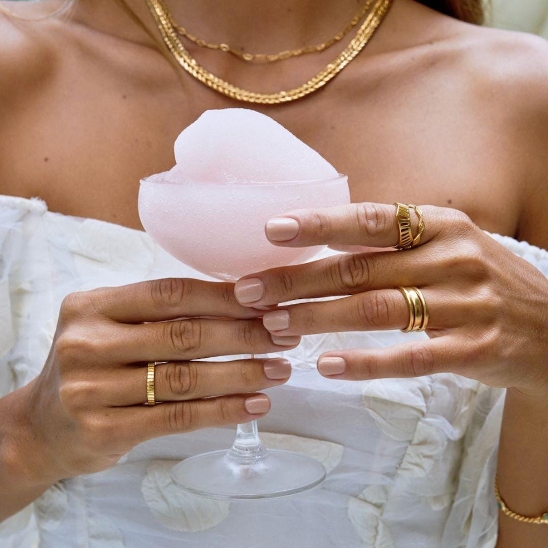 Outlet NU & MII Reviver Gold Plated Ring