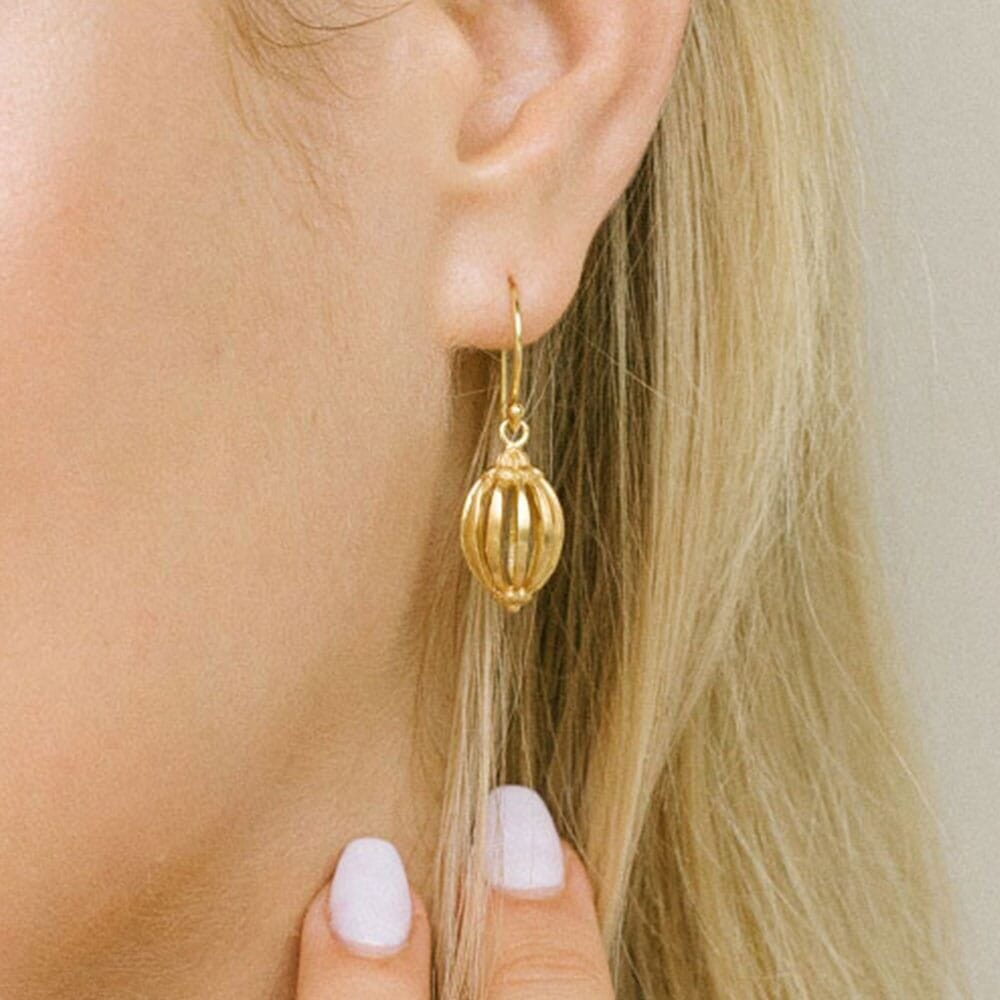 Outlet Ovalo Matte Gold Earrings