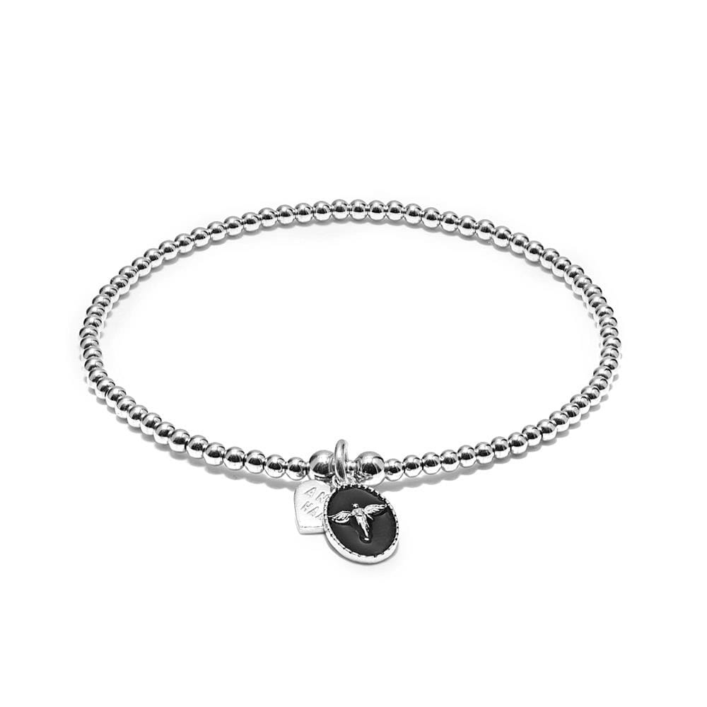 Silhouette Silver Bracelet Stack