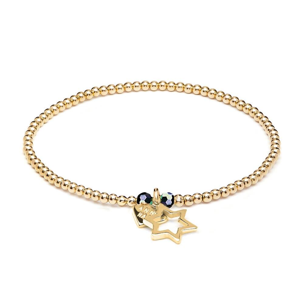 Glitz Gold Plated Stack