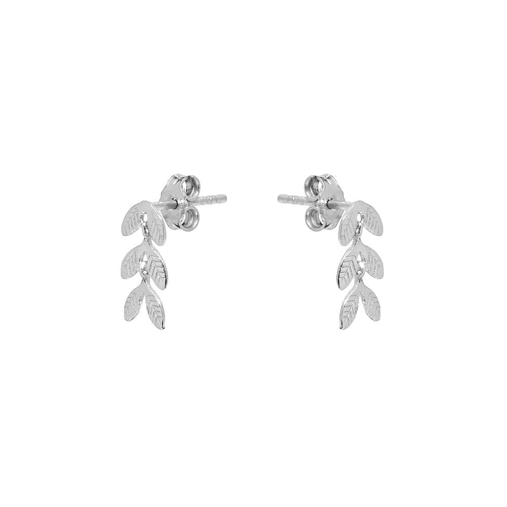 NU & MII Mini Flora Silver Earrings