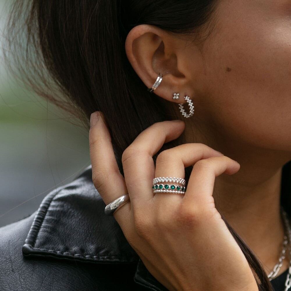 Outlet NU & MII Amelia Silver Ring