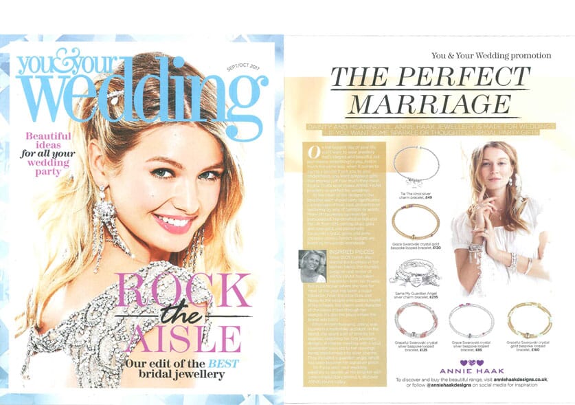 You & Your Wedding - July 2017 Jewellery Feature