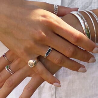 Outlet NU & MII Naomi Silver Ring