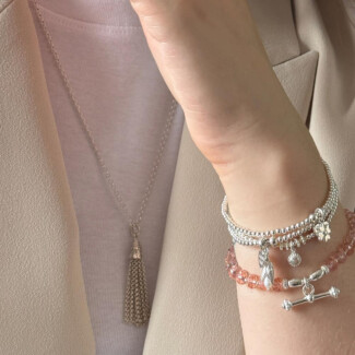 Tassel Silver Necklace
