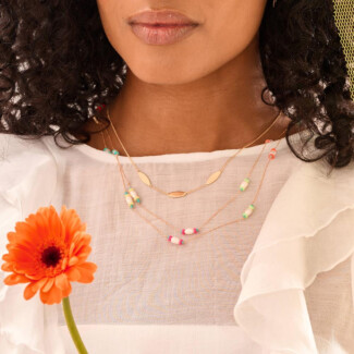 Neon Pearl Necklace - Choice of Colour