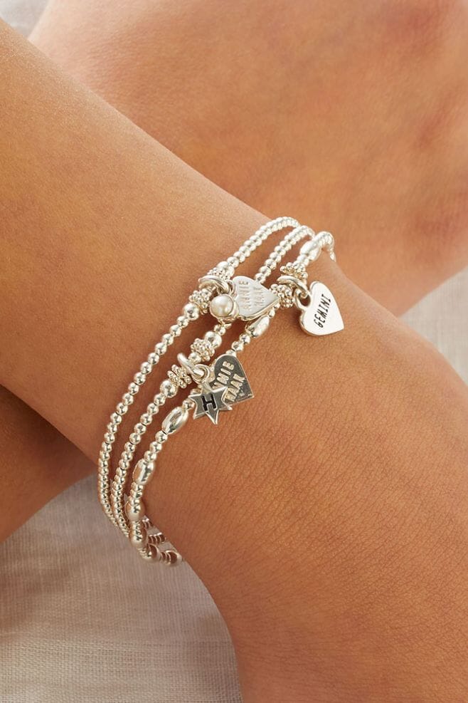 Create your very own symbolic stack with the Zodiac Duo Bracelet Stack by Annie Haak, handcrafted in 925 Sterling Silver.