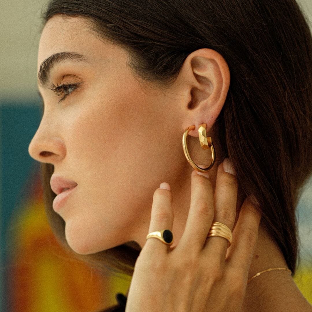 Discover Annie Haak and Nu&Mii's array of striking earring designs, in 925 Sterling Silver and Gold.