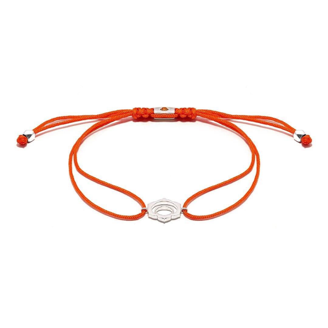 Alleviate your source of creativity with the Sacral Chakra symbol beautifully handcrafted in 925 Sterling Silver.